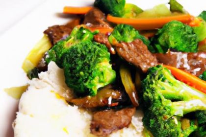 Savor the Flavor: Beef & Broccoli Stir-Fry with Rice Delight