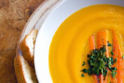 Velvety Vegan Roasted Carrot Soup: A Flavorful Delight