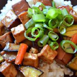 Savory Teriyaki Tofu Bowl with Rice & Vibrant Veggies