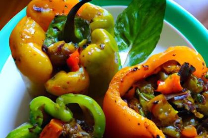 Vibrant Vegan Stuffed Peppers: A Flavorful Plant-Based Feast