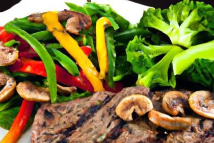 Savor the Perfect Grilled Beef with Fresh Steamed Veggies