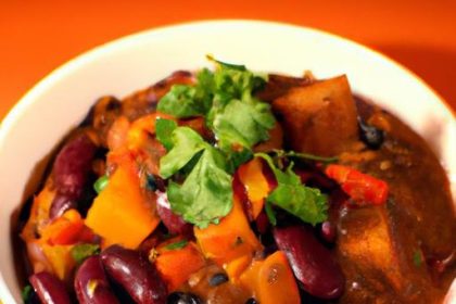 Hearty Sweet Potato & Black Bean Chili: A Flavorful Twist