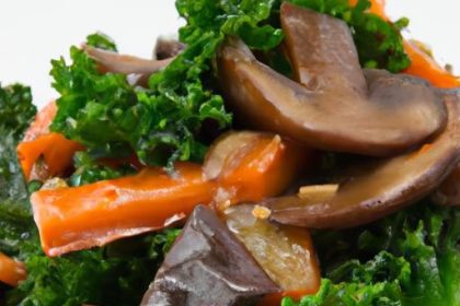 Savor the Flavor: Vegan Mushroom & Kale Stir-Fry Delight