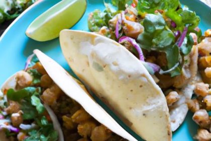 Flavor-Packed Vegan Cauliflower & Chickpea Tacos to Try
