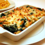 Hearty Baked Ziti with Ground Turkey and Fresh Spinach