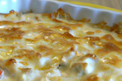Creamy Keto Chicken Alfredo Casserole: Low-Carb Delight