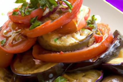 Savor Summer: The Ultimate Grilled Eggplant Tomato Salad