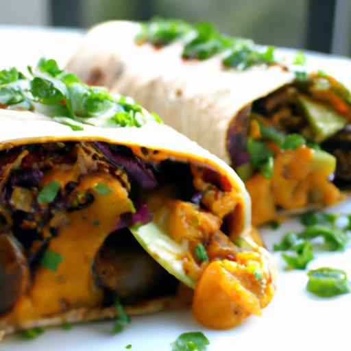 Wholesome Sweet Potato & Black Bean Burritos to Savor