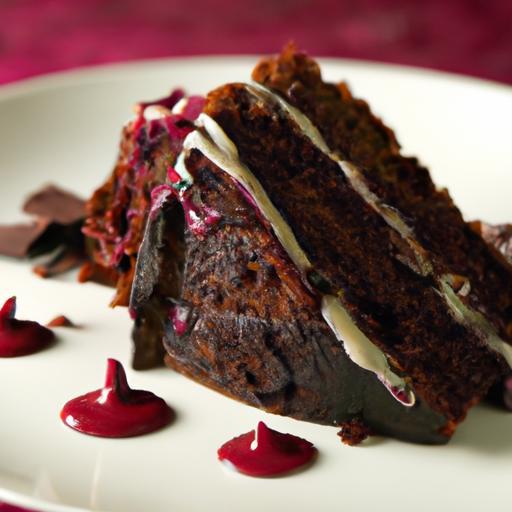 Decadent Red Wine Chocolate Cake: A Rich Flavor Fusion