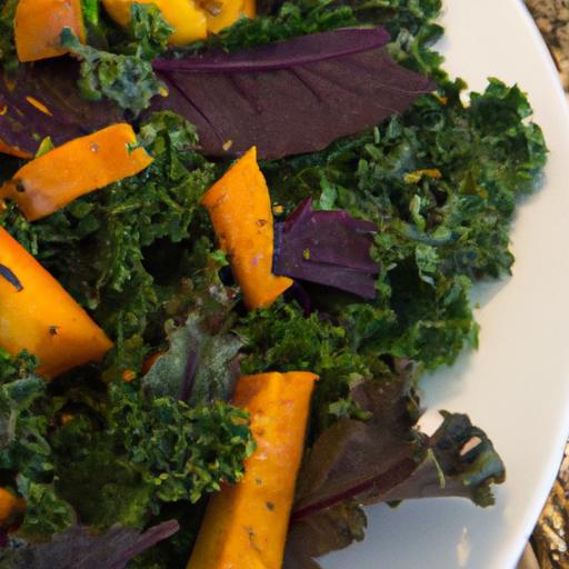 Nutritious Kale and Sweet Potato Salad: A Flavorful Boost