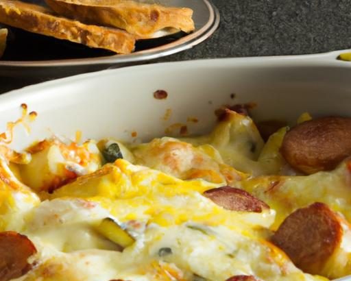 Hearty Breakfast Casserole: Eggs, Sausage & Potatoes Delight