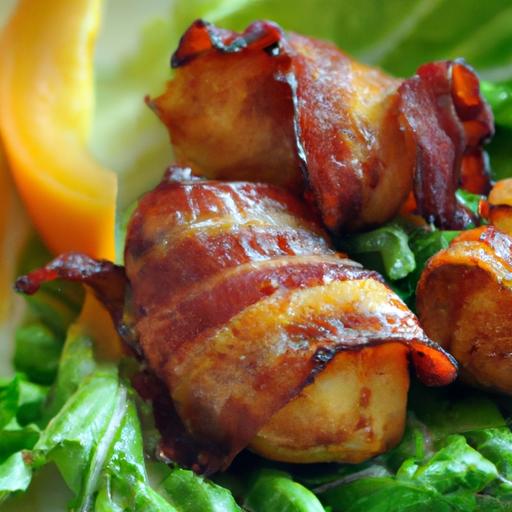Sizzling Bacon-Wrapped Chicken Bites: A Savory Delight