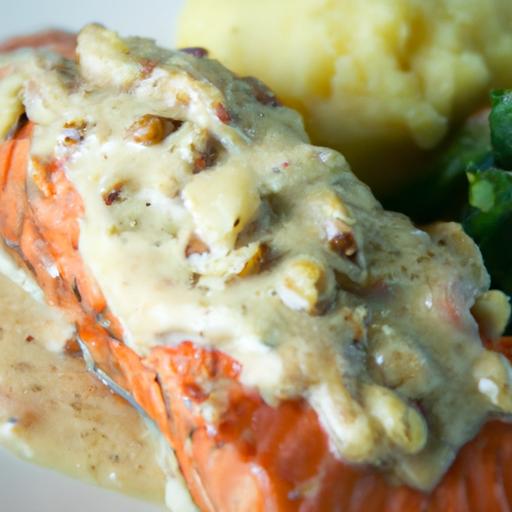 Savor the Perfect Pair: Baked Salmon & Garlic Mashed Potatoes