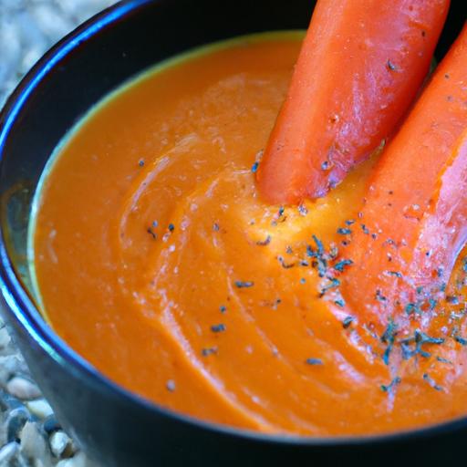 Velvety Vegan Roasted Carrot Soup: A Flavorful Delight
