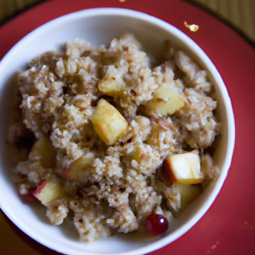 Apple cinnamon Quinoa: A Nutritious Twist on Breakfast⁣ Favorites