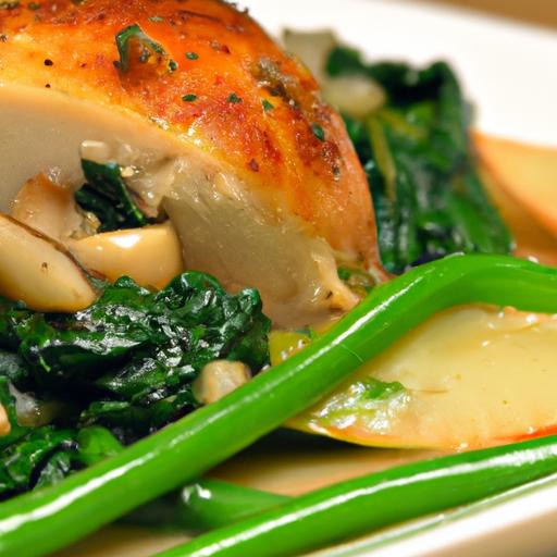 Savory Spinach ‍& Mushroom Stuffed Chicken Recipe delight