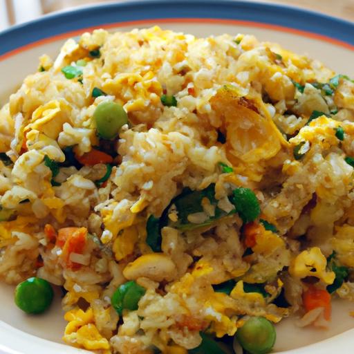 Wholesome Veggie⁣ Fried⁤ Rice with Fluffy​ Scrambled Eggs