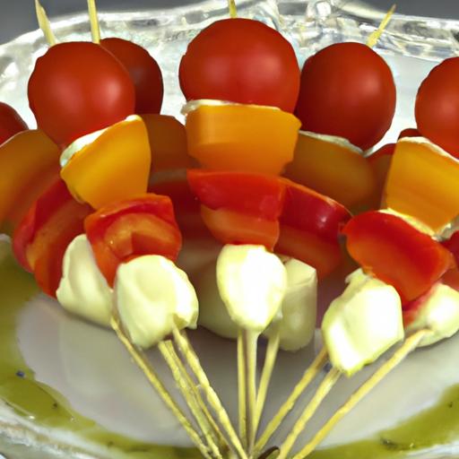 Tomato ​and Mozzarella ⁣Skewers: A Fresh twist‍ on Flavor