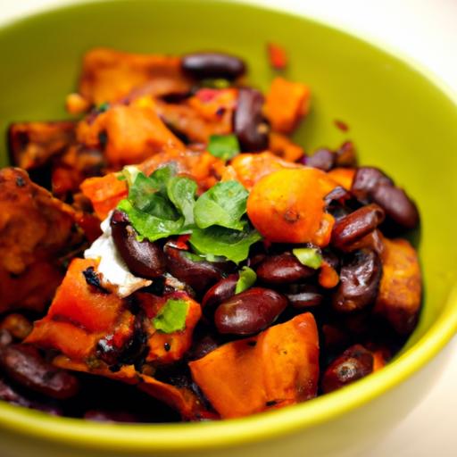 Hearty Sweet Potato & Black Bean Chili: A Flavorful Twist