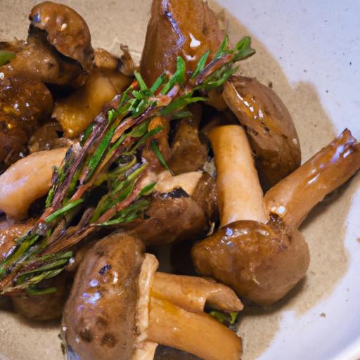 Savor⁢ the Flavor: roasted Mushrooms with Garlic & Thyme