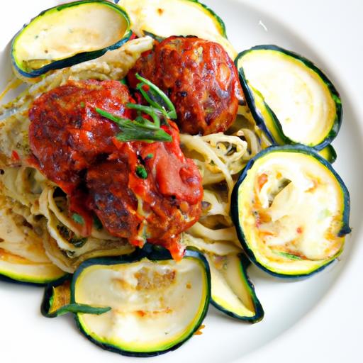 Savor Healthy Turkey Meatballs with Zucchini Noodles & Marinara