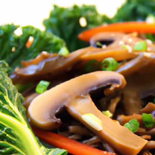Savor the Flavor: Vegan Mushroom & Kale Stir-Fry ⁣Delight
