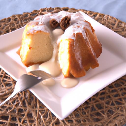 The Irresistible Charm of Classic Vanilla pudding Cake