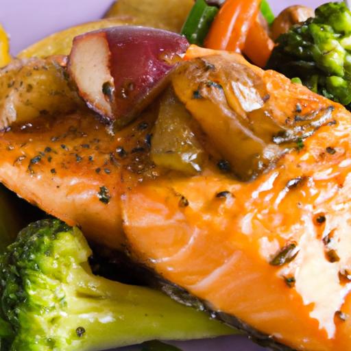 One-Pan Wonder: ​Easy Salmon ‍and veggies Roast Recipe