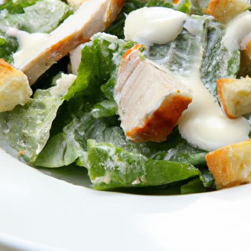 Crisp Chicken Caesar Salad⁤ with Zesty Homemade Dressing Tips