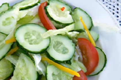 Refreshing Cucumber and Tomato Salad: A Crisp Summer Delight