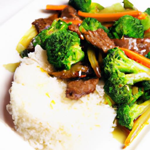 Savor the Flavor: Beef & Broccoli Stir-Fry with Rice Delight