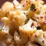Zesty Roasted Cauliflower with Garlic and Lemon Delight