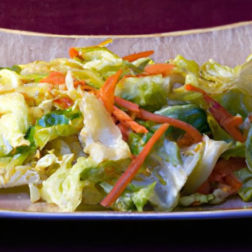 Crisp Cabbage & Carrot Stir-Fry: A Colorful Quick Delight