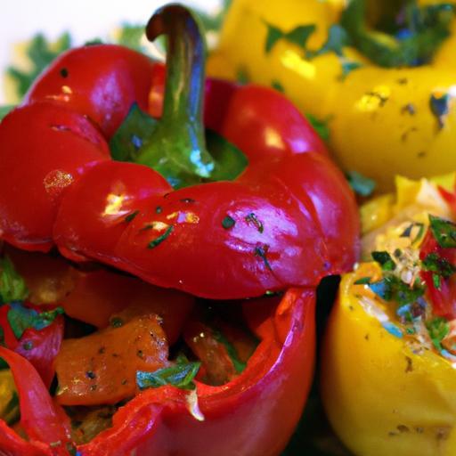 Flavor-Packed Veggie & Cheese Stuffed Peppers Recipe Guide