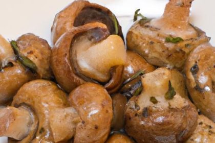 Savor the Flavor: Roasted Mushrooms with Garlic & Thyme