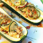 Nourish Naturally: Vegan Zucchini Boats with Quinoa Delight