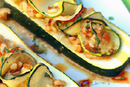 Nourish Naturally: Vegan Zucchini Boats with Quinoa Delight