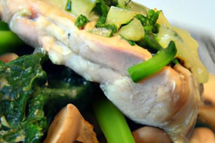 Savory Spinach & Mushroom Stuffed Chicken Recipe Delight