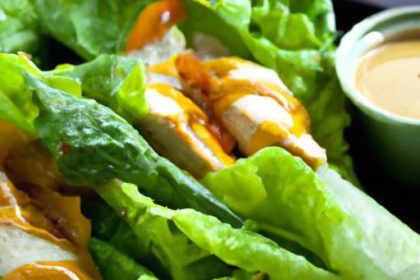 Crispy Chicken Lettuce Wraps: A Fresh, Flavorful Delight