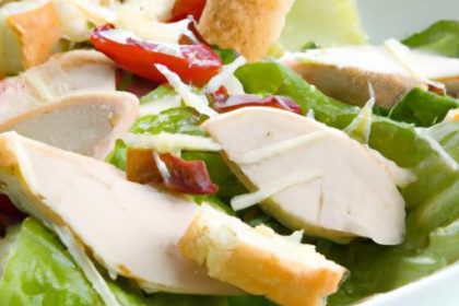 Crisp Chicken Caesar Salad with Zesty Homemade Dressing Tips