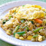 Wholesome Veggie Fried Rice with Fluffy Scrambled Eggs