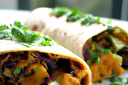 Wholesome Sweet Potato & Black Bean Burritos to Savor