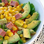 Fresh & Flavorful: Tuna, Sweet Corn, and Avocado Salad