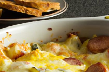 Hearty Breakfast Casserole: Eggs, Sausage & Potatoes Delight
