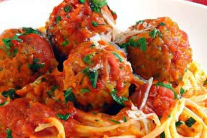 Twist on Tradition: Spaghetti with Turkey Meatballs & Marinara