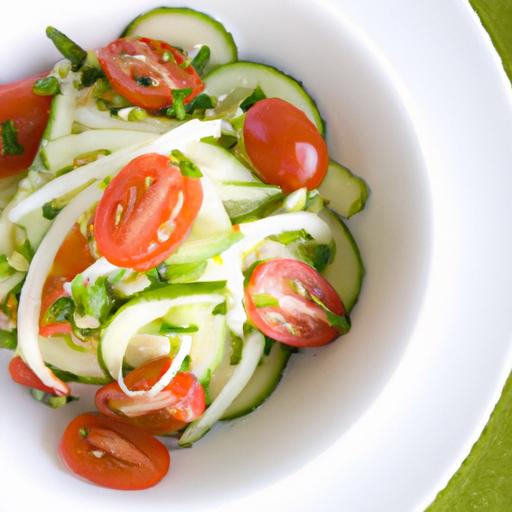 refreshing Cucumber and Tomato Salad: A Crisp Summer Delight